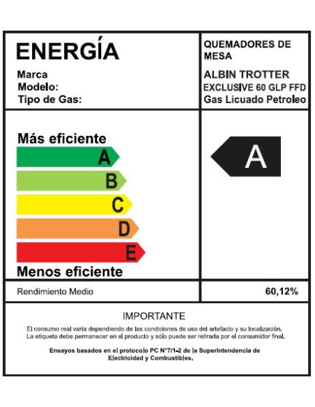 ENCIMERA AT EXCLUSIVE 60 FFD