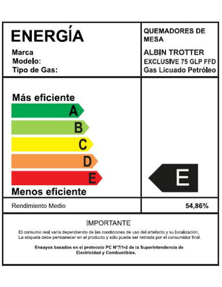 ENCIMERA AT EXCLUSIVE 75 FFD