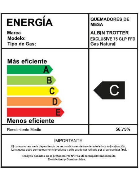 ENCIMERA AT EXCLUSIVE 75 FFD