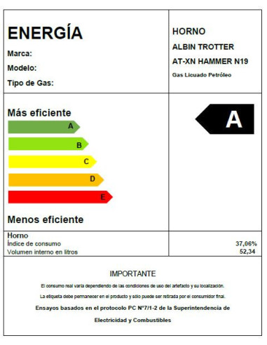 HORNO AT-XN HAMMER N19